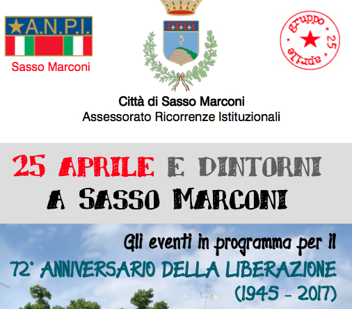 25 aprile 2017 a Sasso Marconi