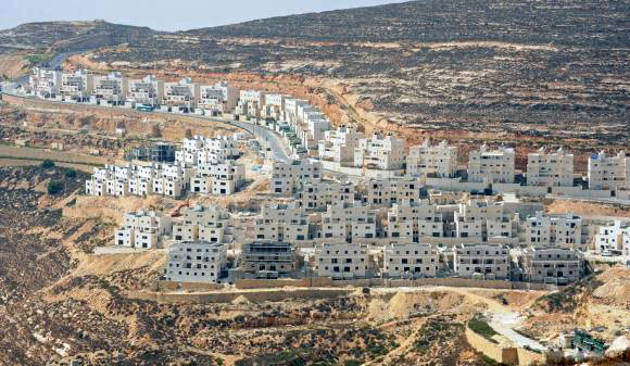 insediamenti israeliani in Palestina