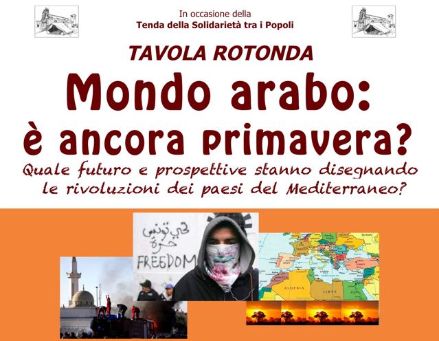 Oggi a Brescia: Tavola rotonda sulla primavera Araba
