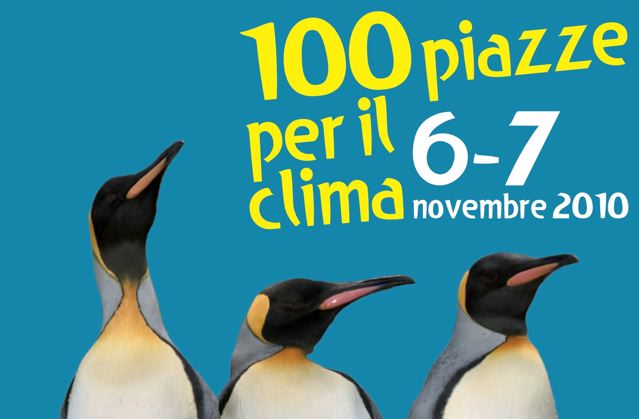 6 e 7 novembre in tutta Italia: 100 Piazze per il clima