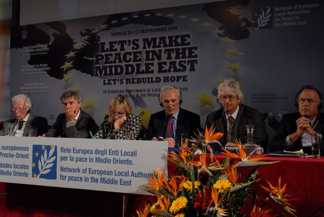 Piano europeo degli Enti Locali per la pace in Medio Oriente