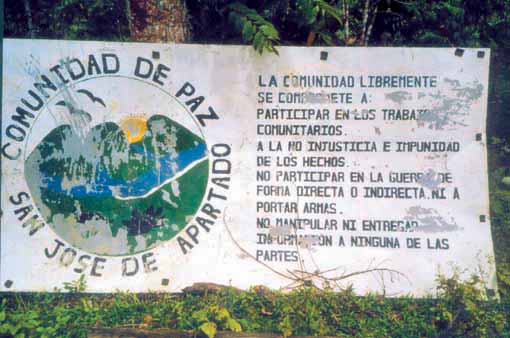 Colombia: nuove gravi minacce alle Comunità di pace di San José de Apartadò