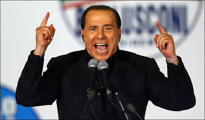 Il New York Times: l'Italia di Berlusconi dalla gloria al ridicolo