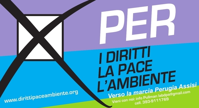 Per i diritti, la pace, l'ambiente, verso la Perugia-Assisi