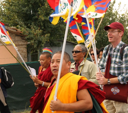 In marcia verso il Tibet