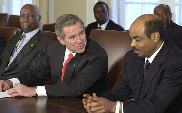 George Bush, via alla missione Africa
