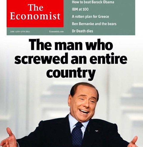 Economist: Cavaliere ha fregato l'Italia