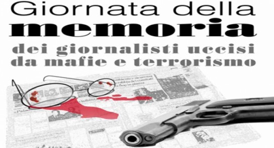 3 maggio a Palermo la "Giornata in memoria dei giornalisti uccisi da mafie e terrorismo"