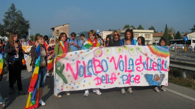 Da Bologna, volontari in marcia per la pace