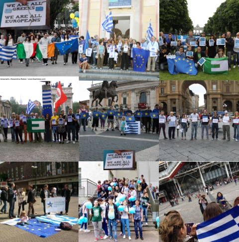 La Grecia siamo noi! Siamo tutti europei!