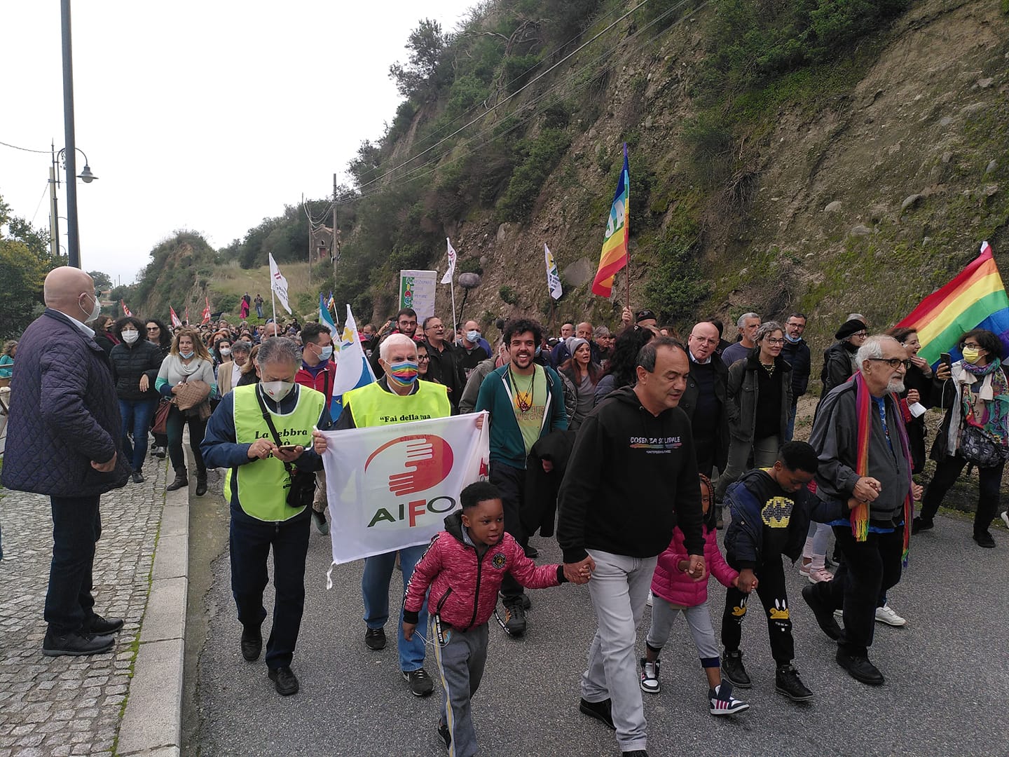 manifestazione Riace